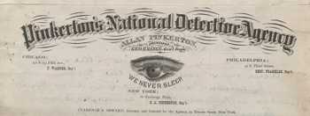 Pinkerton Historical Logo
