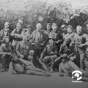 group of Pinkerton Civil War spies and scouts