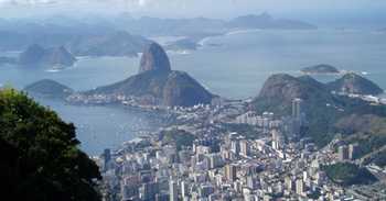 A view overlooking Rio, Brazil