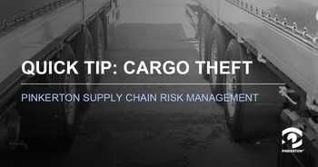 title card: Cargo Theft Quick Tip